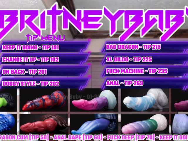 Fotky BritneyBaby Teen Cam (18+) - New Menu Options - [ Fuck Machine @ Goal @remain tokens until goal is reached ]