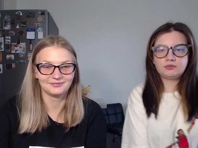 Fotky ChrisnKat Hello everyone We are Katya and Kristina) Glad to see you in our room! Subscribe, put love! Dont hesitate - its free! 2naked girls 350 tk! 2 girls squirt 1200 tk!