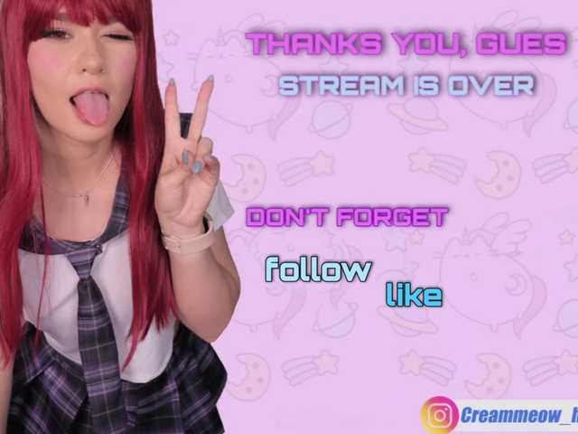 Fotky CreamMeow Hi, honey♡ PM 26tk.♡ lovense ​from ​2 ​tokens♡ there is no spy♡