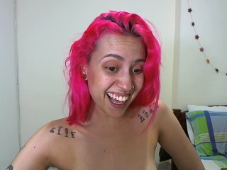 Fotky floracat Hi! 10 if you think i am pretty! #pinkhair #cum #wet #hot #tattoos #hitachi #skinny #bigeyes #smalltits