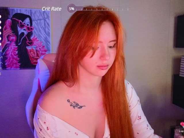 Vysílací screenshoty GingerGoddess