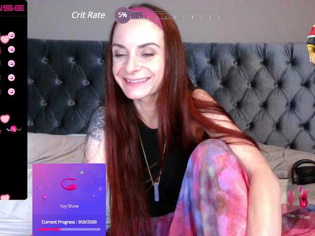 Vysílací screenshoty GoddessBrigid