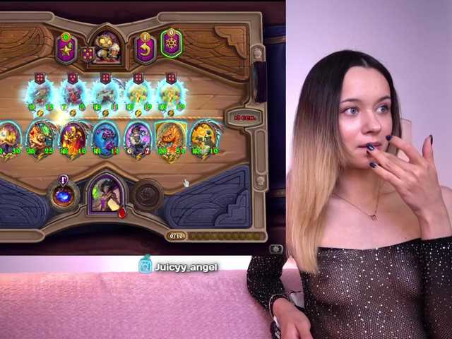 Vysílací screenshoty JuicyyAngel