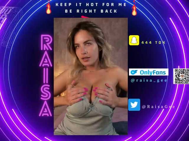 Fotky Raisa1gee Help me to reach my goal Lick my nipples @remain tok remain.Tip my favorite ones 10251402001111