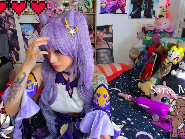 Vysílací screenshoty Sara-moon