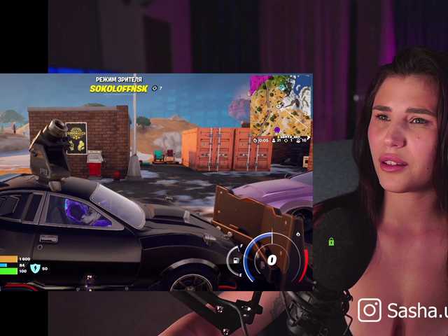 Vysílací screenshoty Sasha-unic