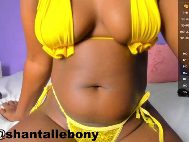 Fotky ShantallEbony Hi guys!! Welcome ♥ lets break the rules, open your mouth and enjoy my big squirt! do not be shy. #bouncing #blowjob #anal #doublepenetation #ebony