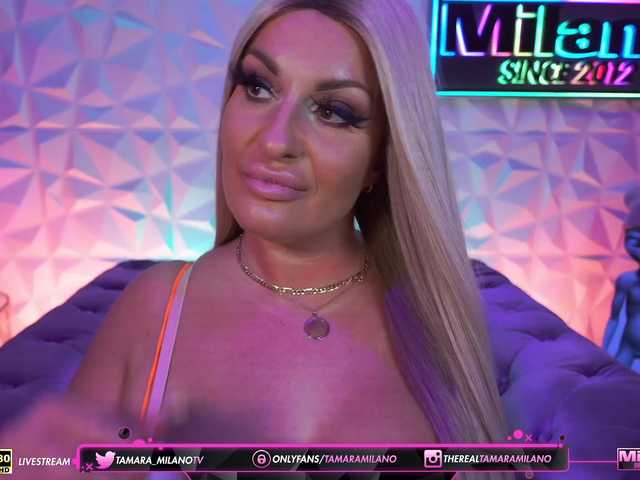 Vysílací screenshoty TamaraMilano