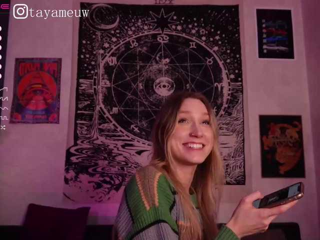Vysílací screenshoty TasyaMeow